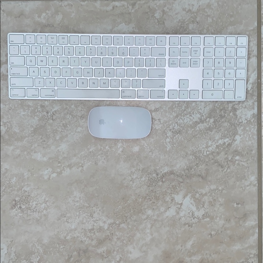 Apple Keyboard and Mouse